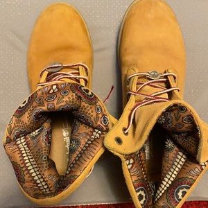 Timberland fold down boots size 6.5